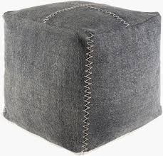 CHARLIE BLUE OTTOMAN