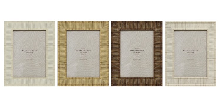 WOODDEN PICTURE FRAME 4 AST