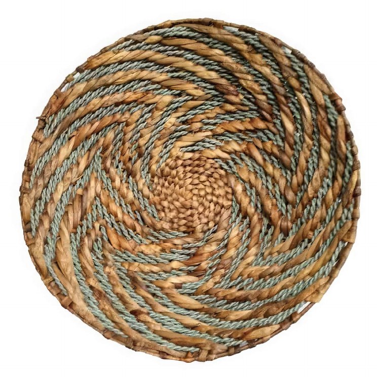 PLACEMAT WATER HYACINTH RAFFIA