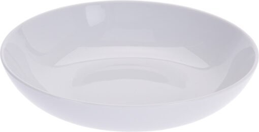 PASTA PLATE-WHITE