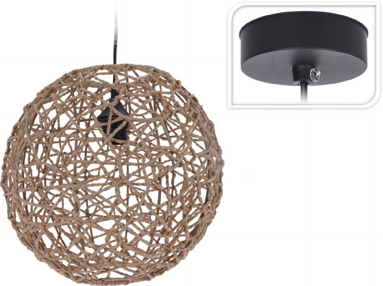 PAPER PENDANT LAMP ROUND