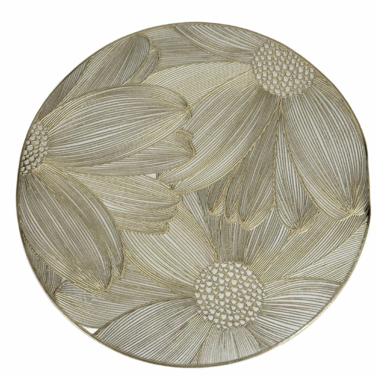 GOLD FLOWER PLACEMAT
