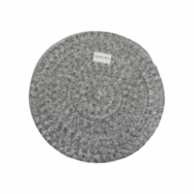 GREY ROUND PLACEMAT