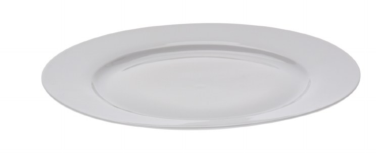 DINNER PLATE CHINA-WHITE