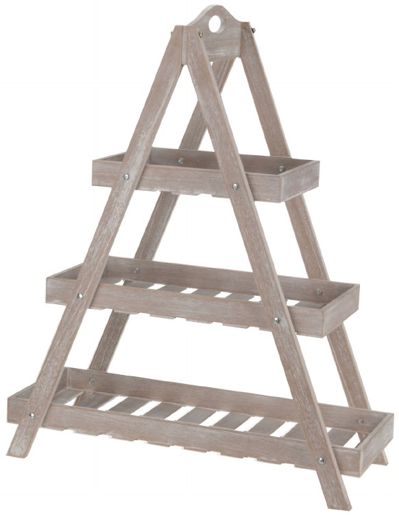 PLANT STAND 3 TIER-GREY