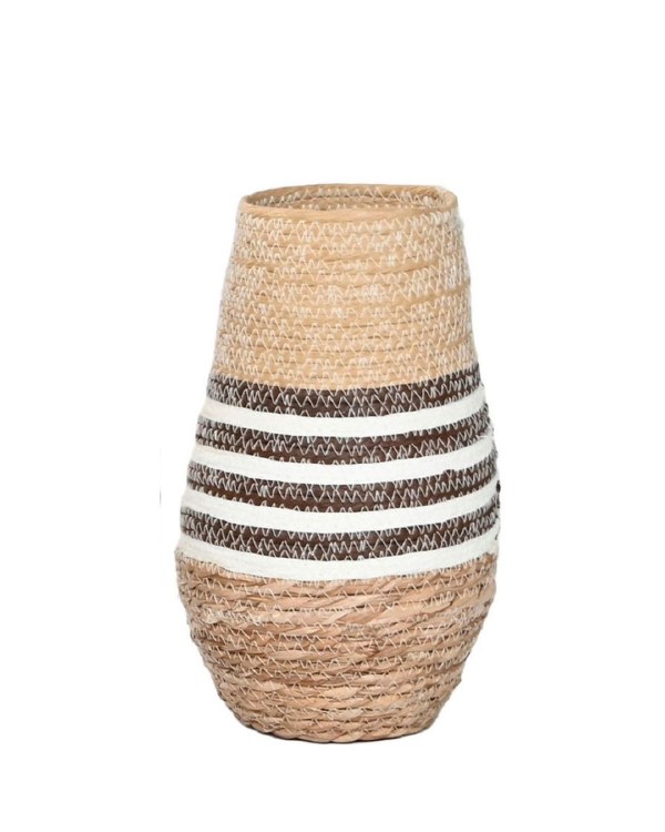 BRAID BASKET PLANTER- SMALL