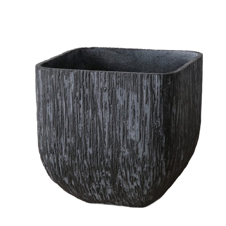 SORVINO BLACK PLANTER-LARGE