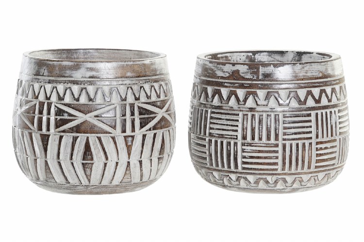 TRIBAL PLANTER-BROWN