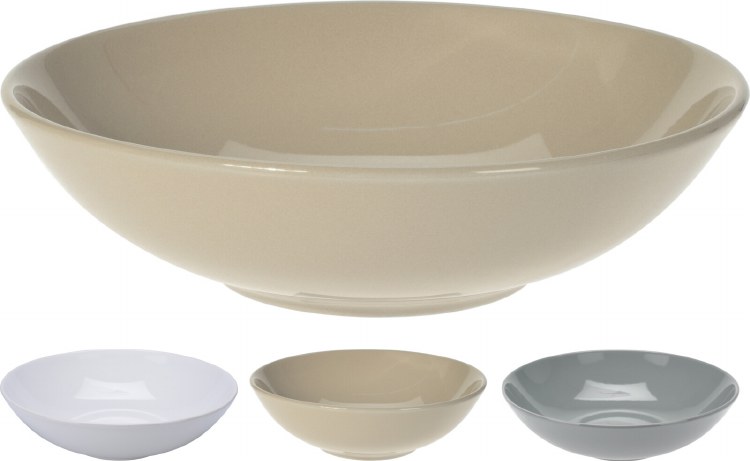 SOUP & PASTA PLATE-WHITE