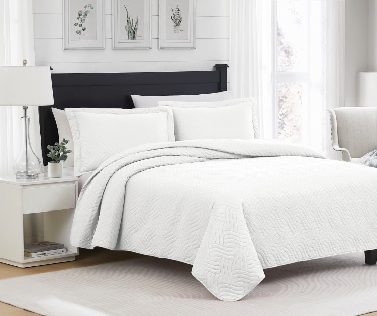 RUBY QUILT SET WHITE - KING