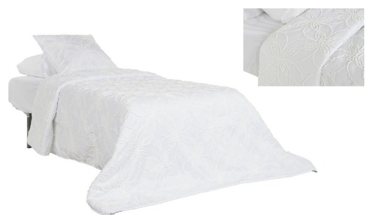 WHITE QUILT-FULL/QUEEN