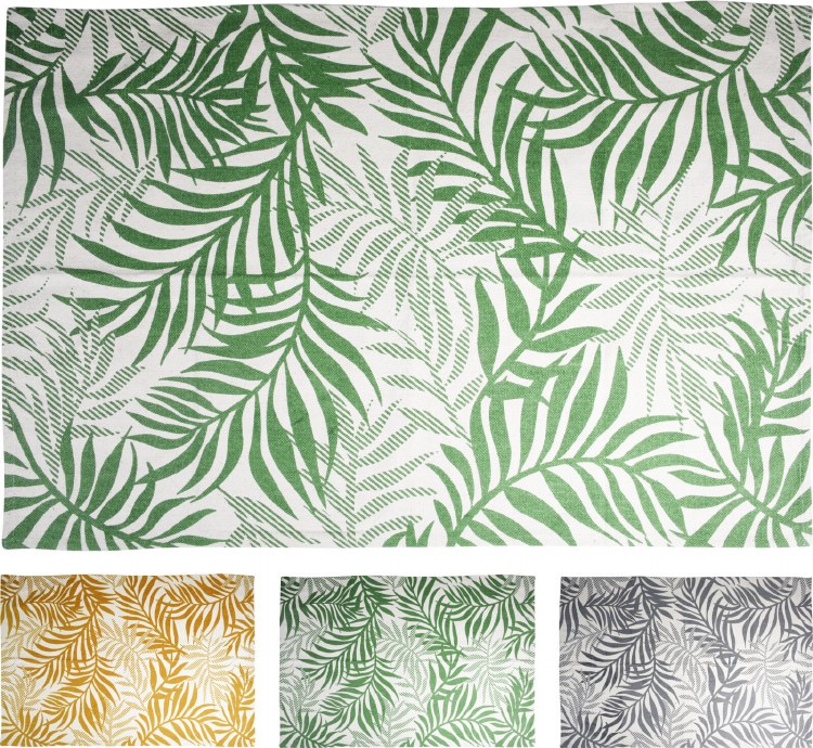 COTTON LEAF RUG -4FT X 6FT
