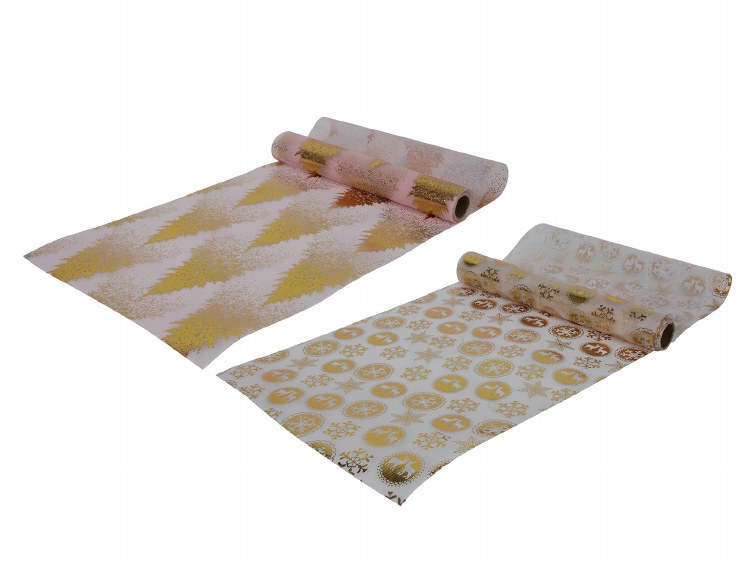 RUNNER ORGANZA GLD 2 ASST