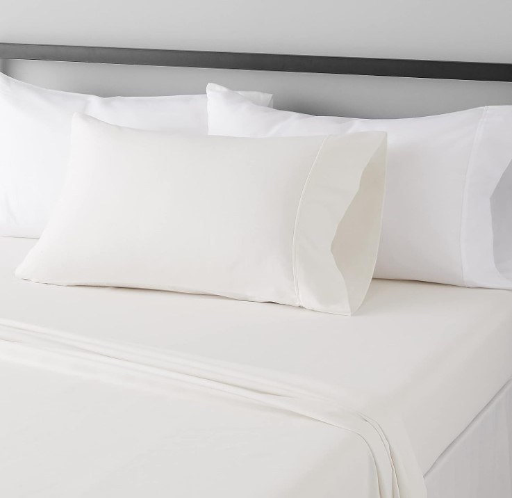 ORGANIC IVORY SHEET SET 300TC-QUEEN