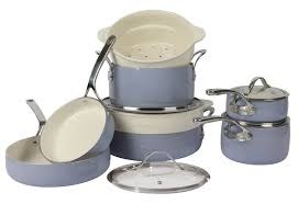 PERIWINKLE SAUCEPAN SET OF 12