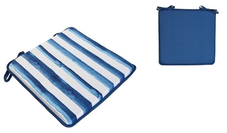 BLUE STRIPE SEATPAD