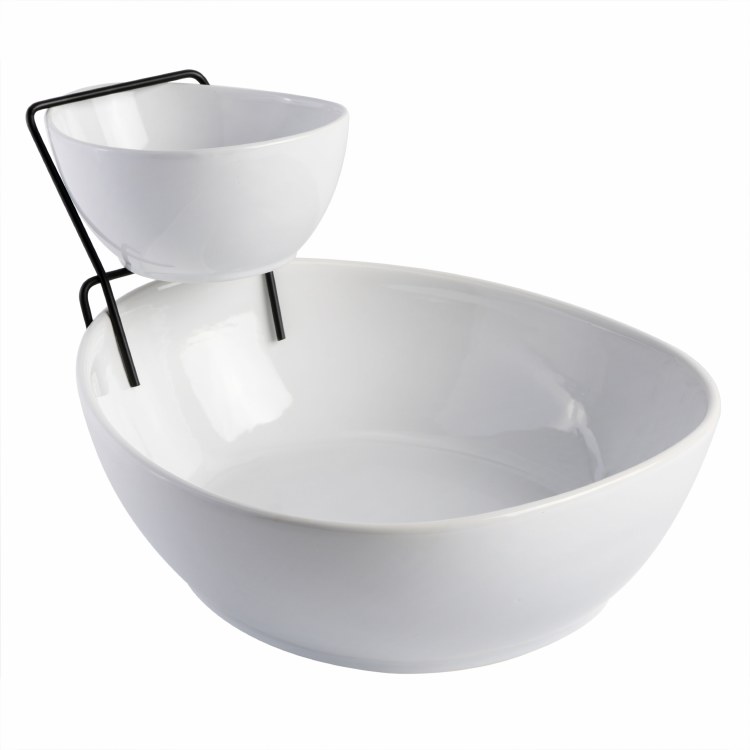 TWO TIER CHIP AND DIP SERVER