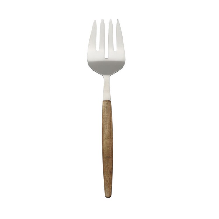 ACACIA STAINLESS STEEL SERVING FORK