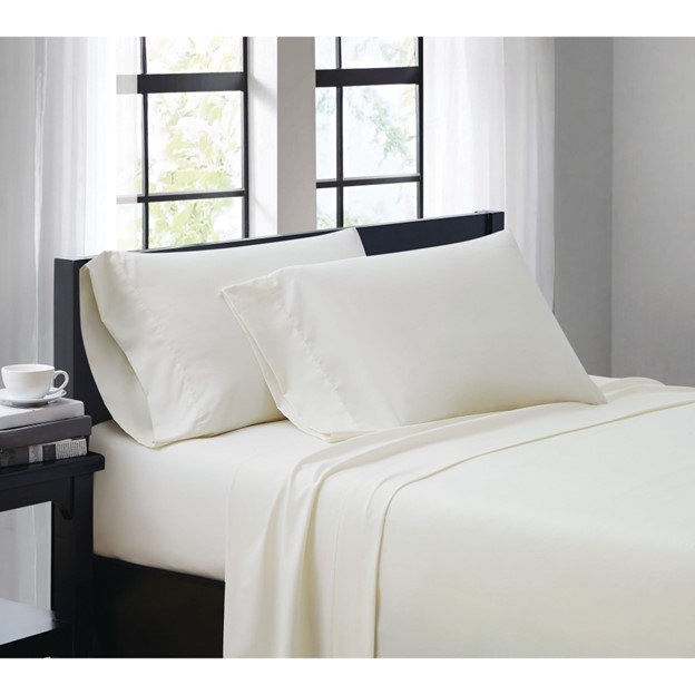 IVORY SHEET TWIN SET-4 PC