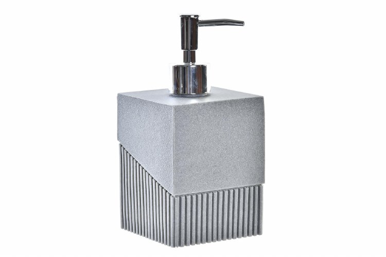 RESIN SOAP PUMP-GREY