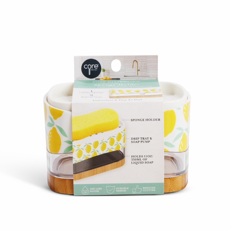 LEMON SOAP & SPONGE SAVER