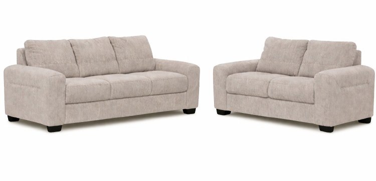 ZODIAC 2 PIECE GFEY SOFA SET