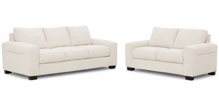 ZODIAC 2 PIECE IVORY SOFA SET