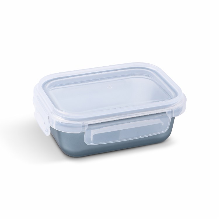 DENIM GLASS STORAGE CONTAINER-SMALL