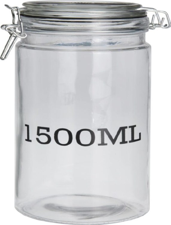 STORAGE GLASS JAR-LARGE