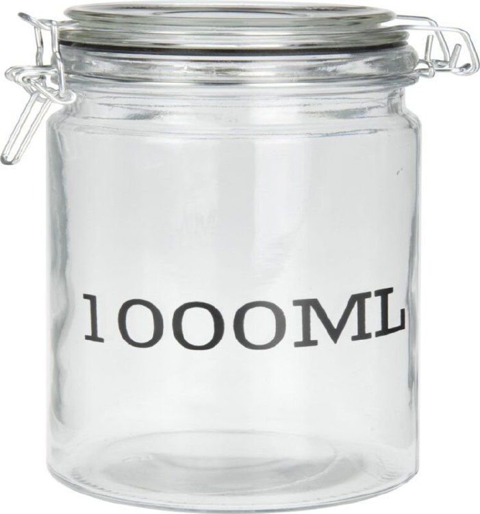 STORAGE GLASS JAR-MEDIUM