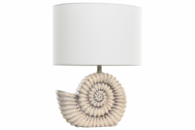 RESIN CONCH TABLE LAMP