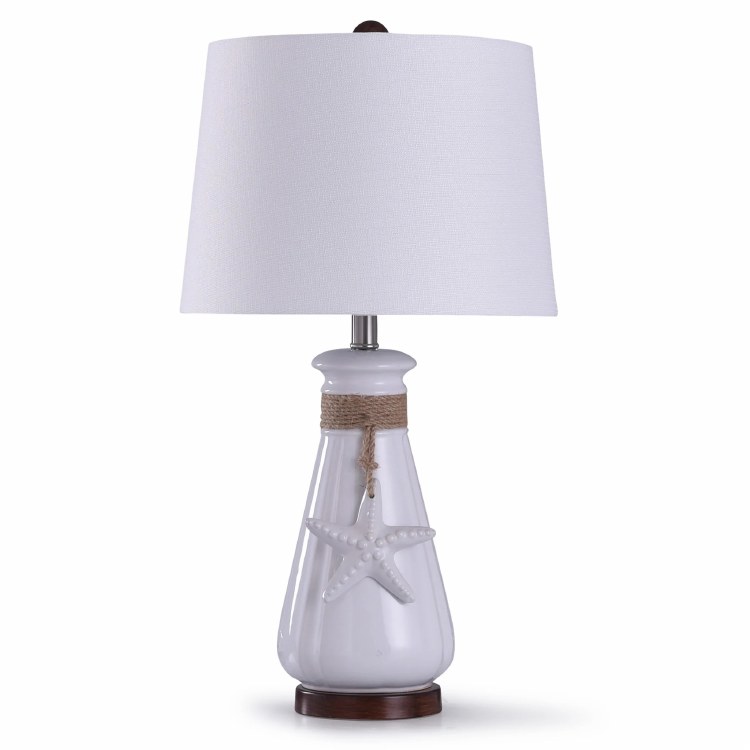 SERENITY TABLE LAMP-WHITE