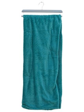 HERRINGBONE THROW-TEAL