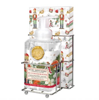 NUTCRACKER SOAP &  NAPKIN SET