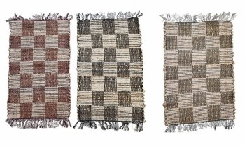 JUTE CHECKARD RUG