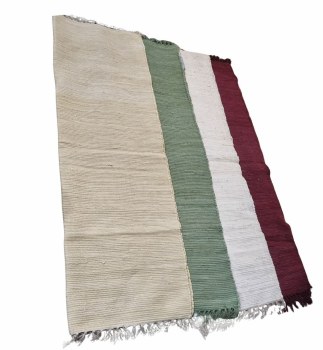 SOLID CHINDI RUG-4FT X 6FT