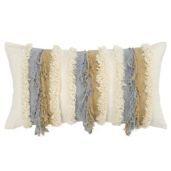 NATURAL STRIPE LUMBAR CUSHION