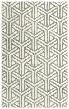 ELLIS GREY AREA RUG-5FT X 7FT