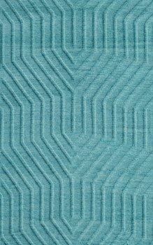 TECHNIQUE BLUE AREA RUG- 8FT x 10FT