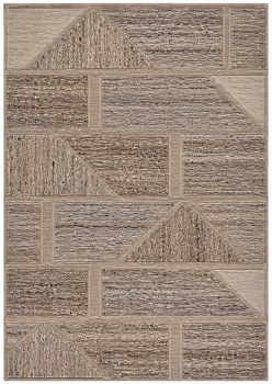 LOFTON BROWN AREA RUG-5FT X 8LOFTON BROWN AREA RUG-8FT X 10FT