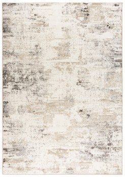 PALACE IVORY & BROWN AREA RUG-8FT X 10FT