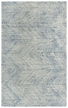 ETCHINGS IVORY & NAVY AREA RUG-8FT X 10FT