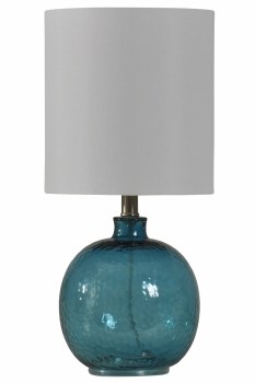 SPANISH BALL BLUE TABLE LAMP