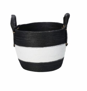 BASKET BLACK & WHITE-SMALL