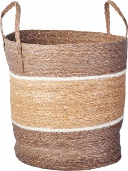 2-TONE STORAGE BASKET- LG