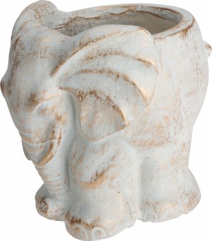 CHAMPAGNE ELEPHANT PLANTER
