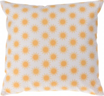 YELLOW DOT COTTON CUSHION