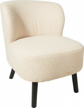 TAUPE ARMCHAIR W/BLACK LEGS