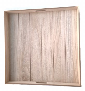 WOODEN NATURAL TRAY-MEDIUM