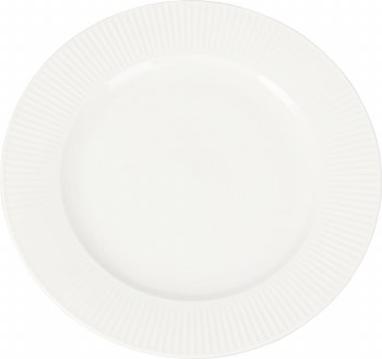 WHITE CHINA DINNER PLATE